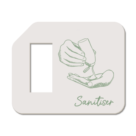 Visual Reminder Tag for Baby Bag : 'Sanitiser' | Supporting parents ...