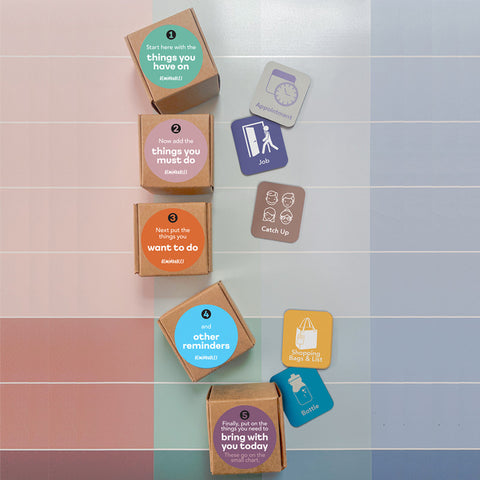 Magnetic Planner for Adults (60 Tiles+Chart)