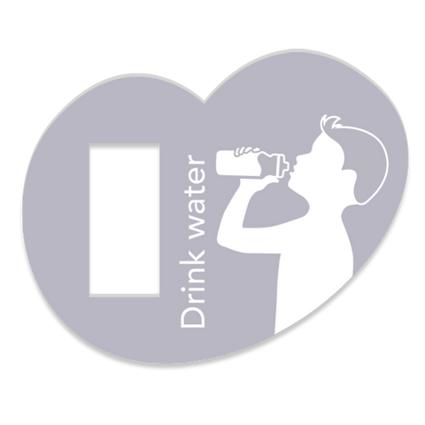 Anxiety : 'Drink water' Tag