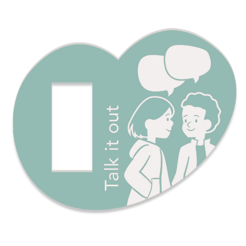 Anxiety : 'Talk it out' Tag