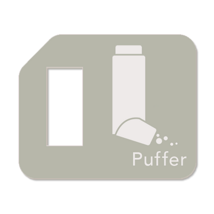 Asthma 'Puffer' Visual Reminder Tag – Remindables