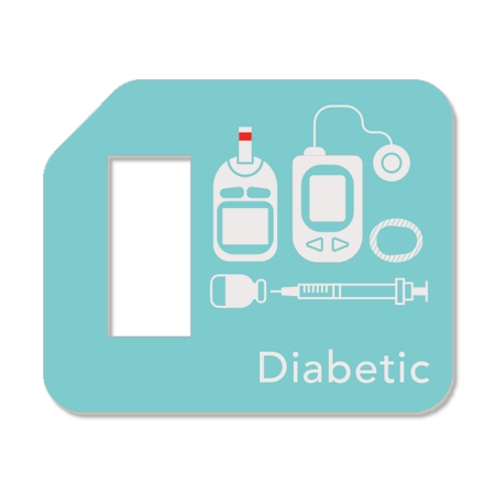 'Diabetes' Visual Reminder Tag – Remindables