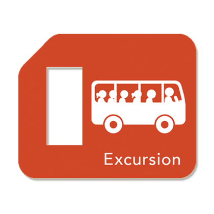 'Excursion' Visual Reminder Tag for School & Events – Remindables