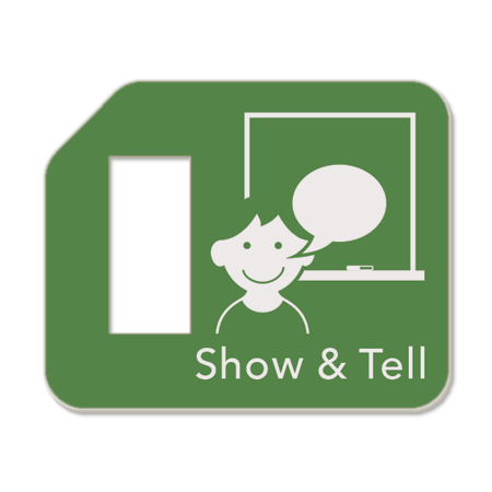 Show & Tell Tag
