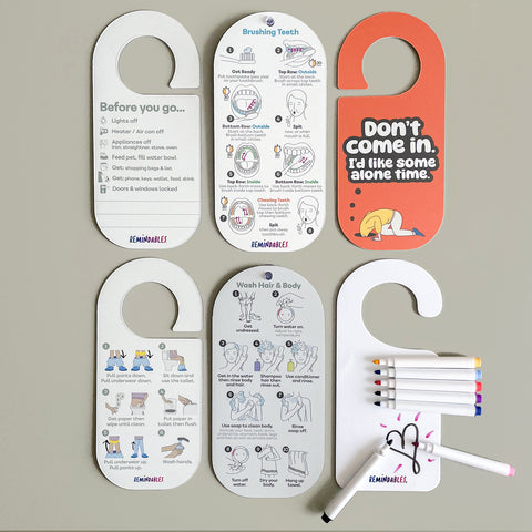 Door Hangers & Step-by-Step Helpers