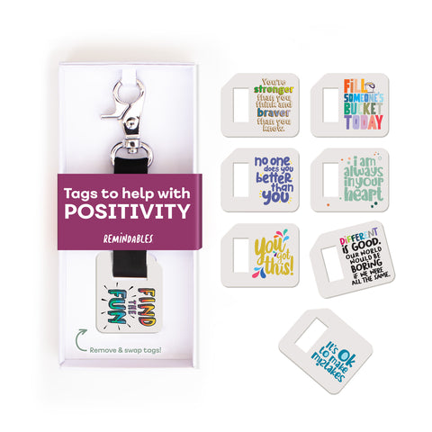 Affirmation Set (1 strap + 8 tags)