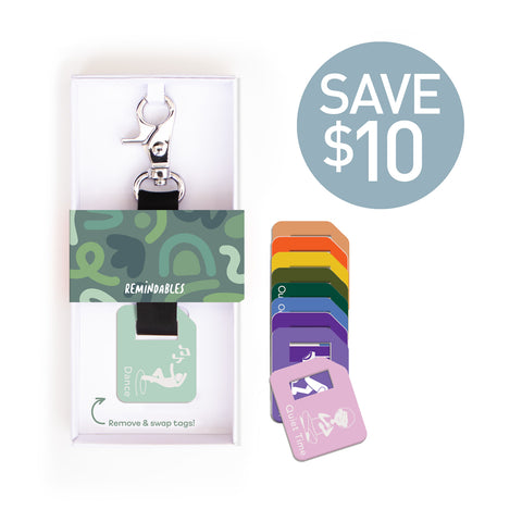 Starter Set (1 strap + 10 tags of your choice)