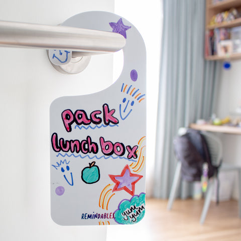 Whiteboard Reminder + 8 Whiteboard Markers
